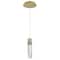 Cwi Lighting Olinda LED Integrated Satin Gold Mini Pendant 1606P5-1-602 - alternate 5